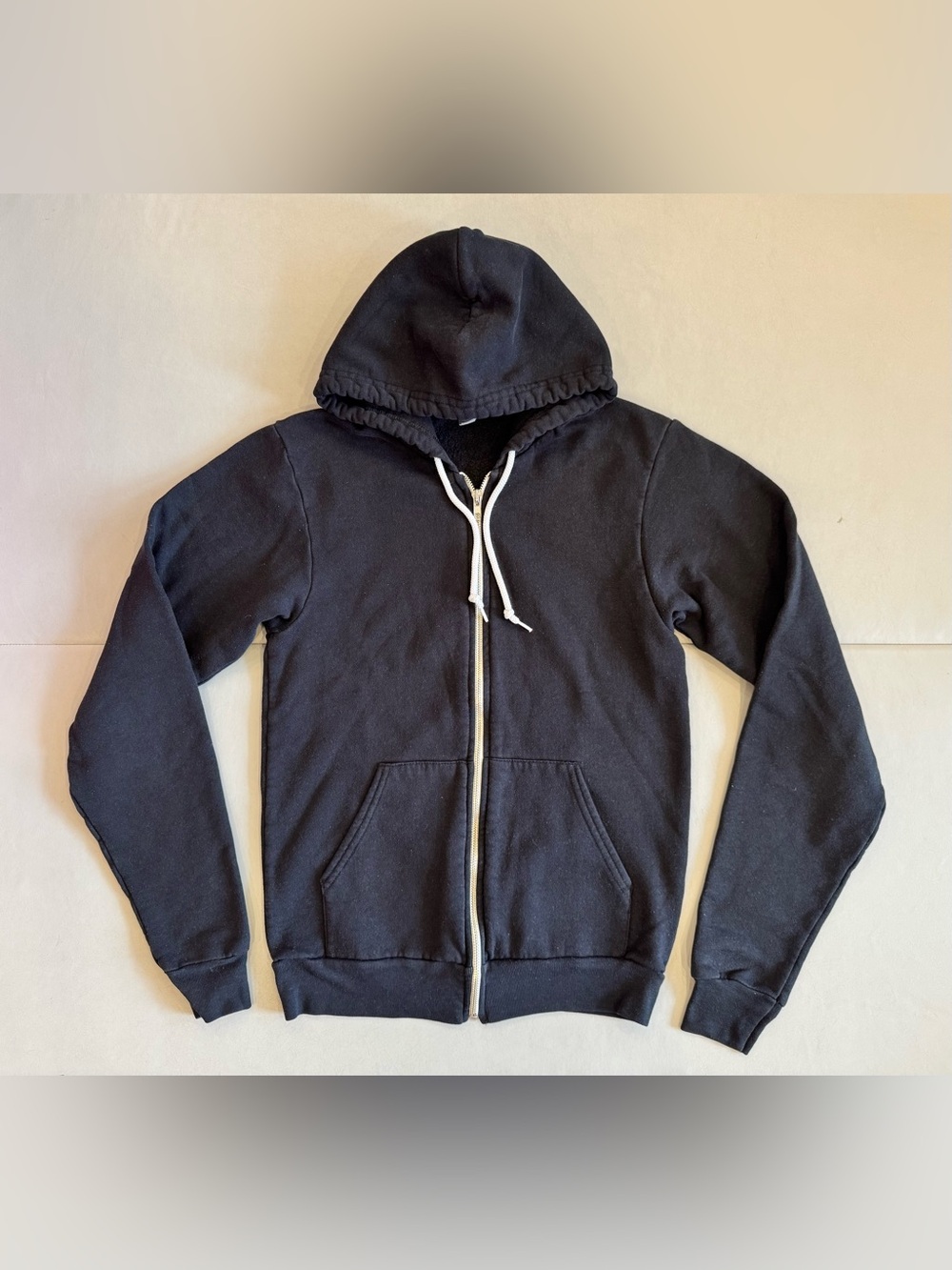 American Apparel Black Zip-up Hoodie